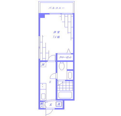 西ヶ原賃貸マンション・1K