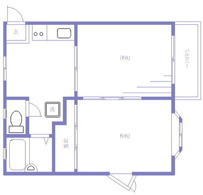 西ヶ原 アパート 2K